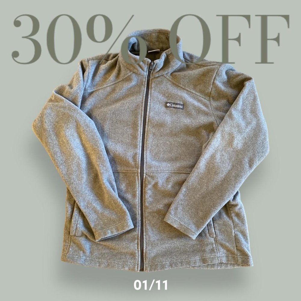 Columbia Gray Fleece 0 Stains